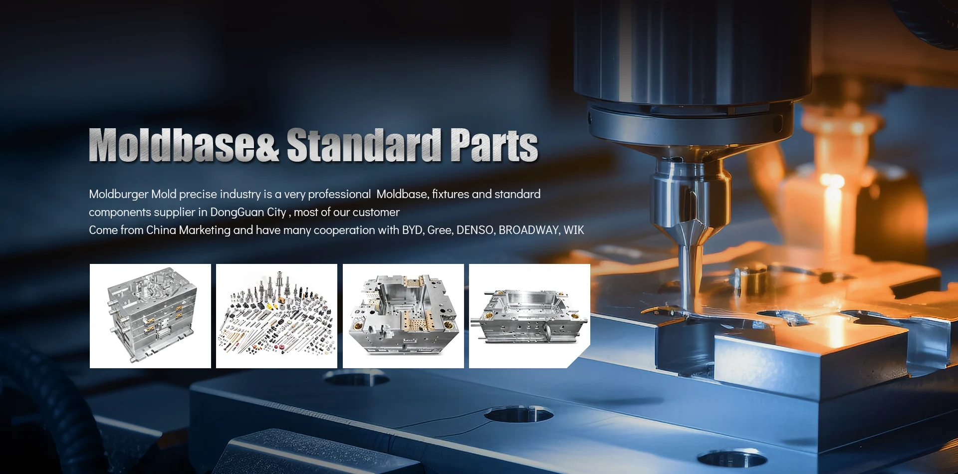Kina Moldbase och standarddel
